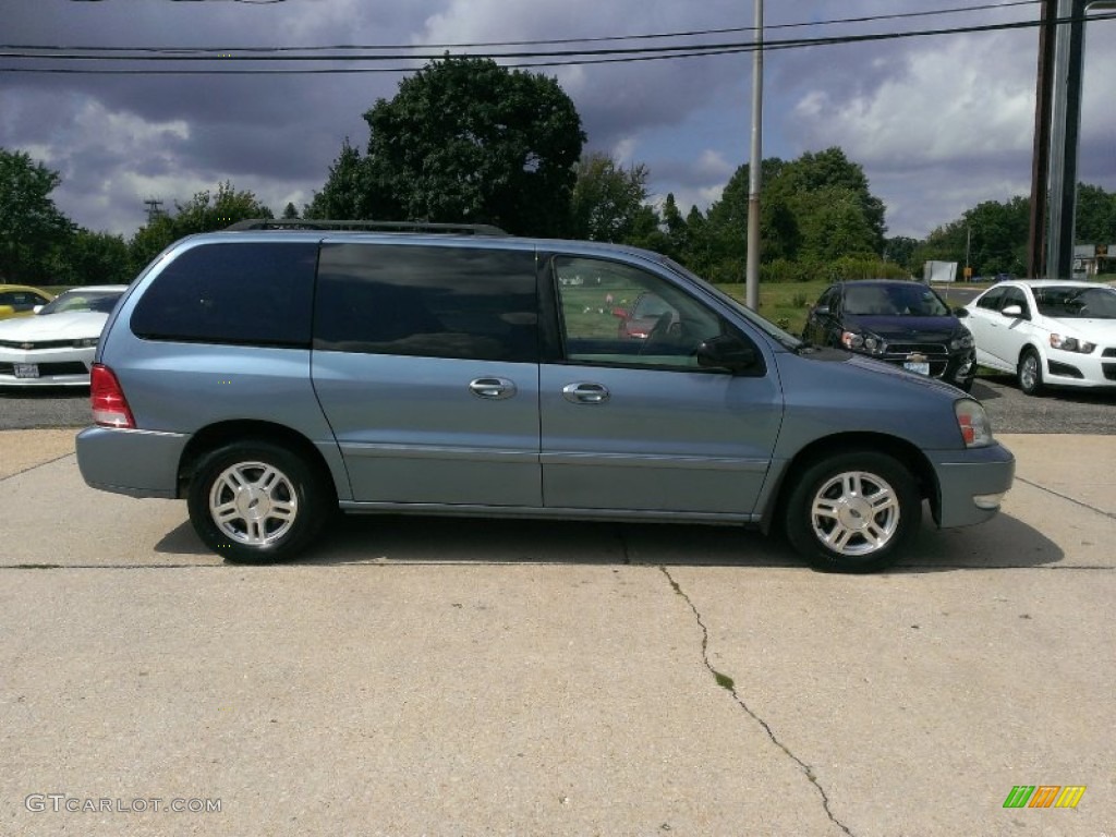 2007 Freestar SEL - Windveil Blue Metallic / Flint Gray photo #4