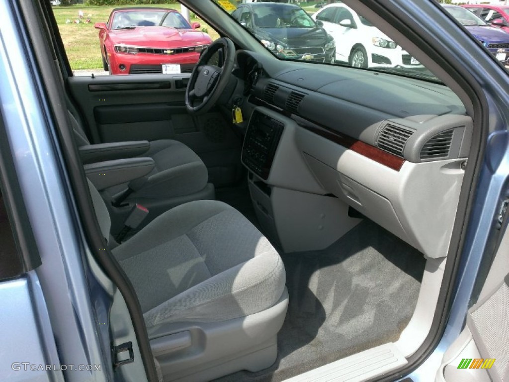 2007 Freestar SEL - Windveil Blue Metallic / Flint Gray photo #10