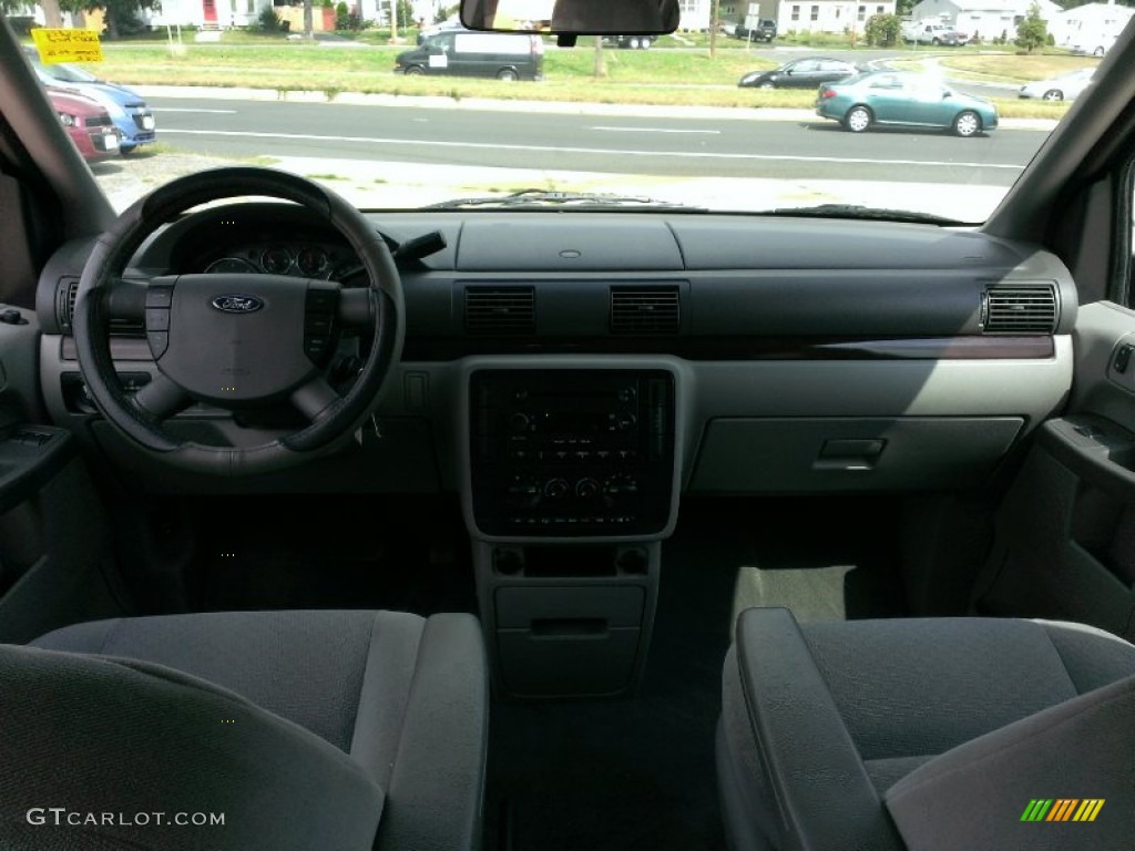 2007 Freestar SEL - Windveil Blue Metallic / Flint Gray photo #13