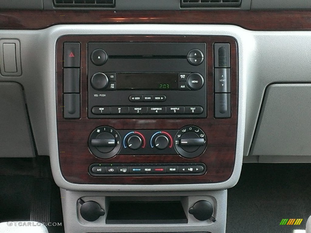 2007 Freestar SEL - Windveil Blue Metallic / Flint Gray photo #14