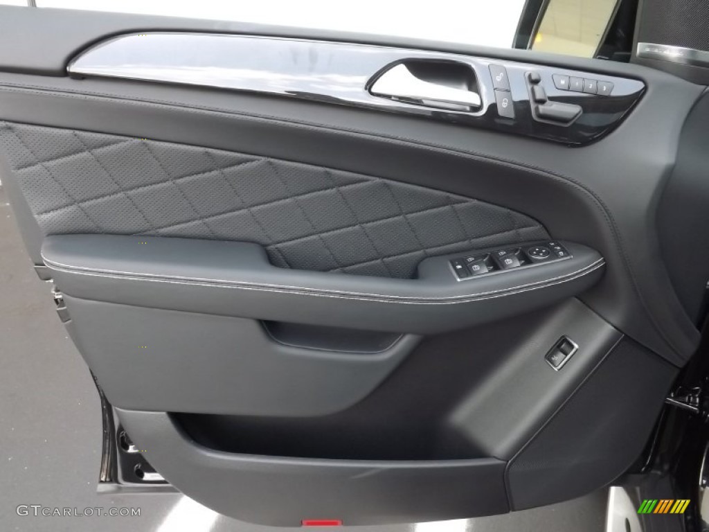 2015 Mercedes-Benz ML 400 4Matic designo Black Door Panel Photo #97004670