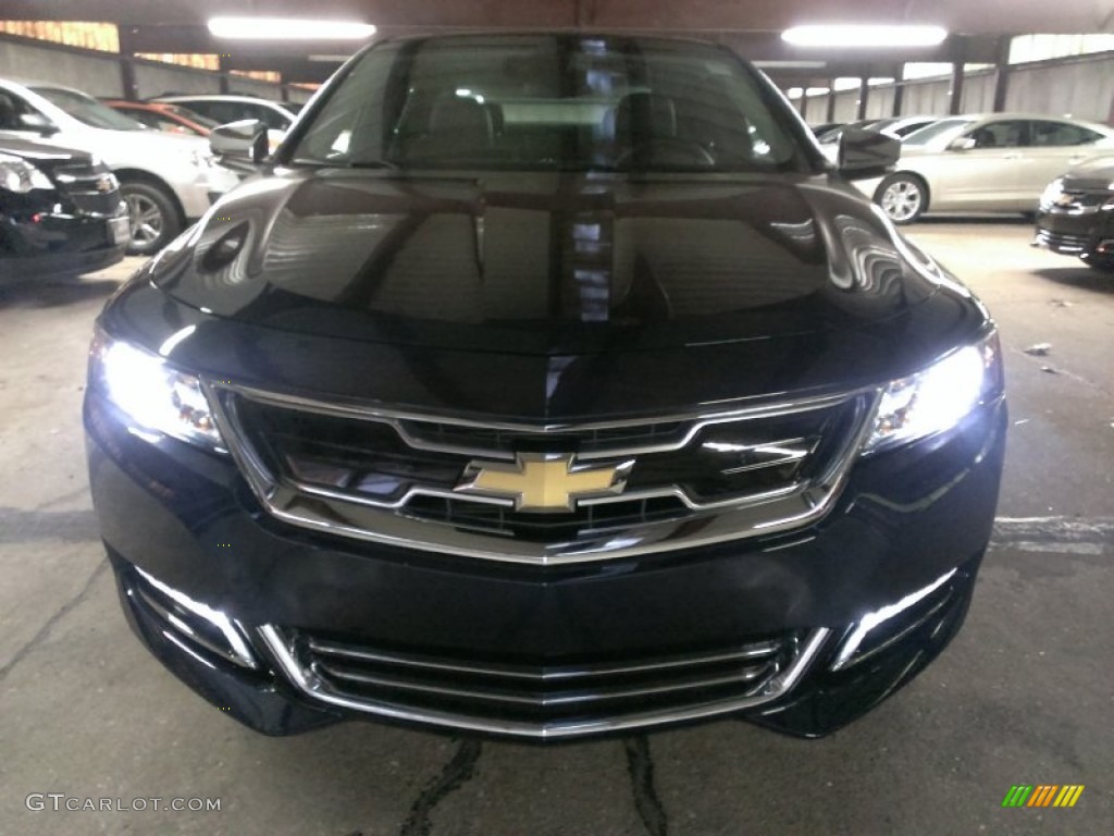 2015 Impala LTZ - Blue Velvet Metallic / Jet Black photo #2