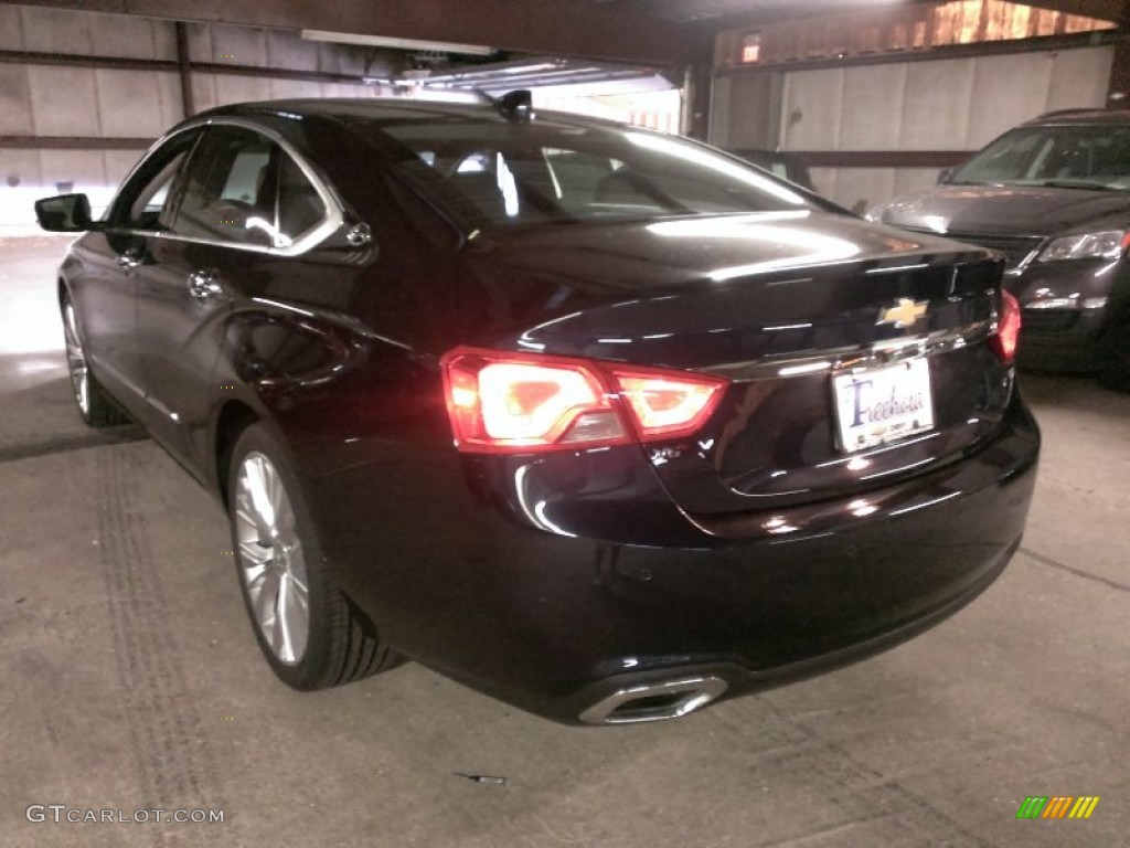 2015 Impala LTZ - Blue Velvet Metallic / Jet Black photo #4