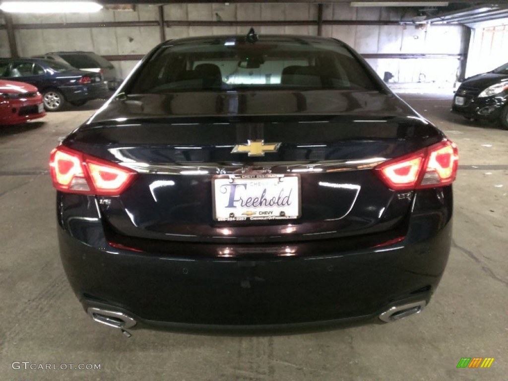 2015 Impala LTZ - Blue Velvet Metallic / Jet Black photo #5