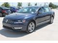 2014 Night Blue Metallic Volkswagen Passat TDI SEL Premium  photo #3