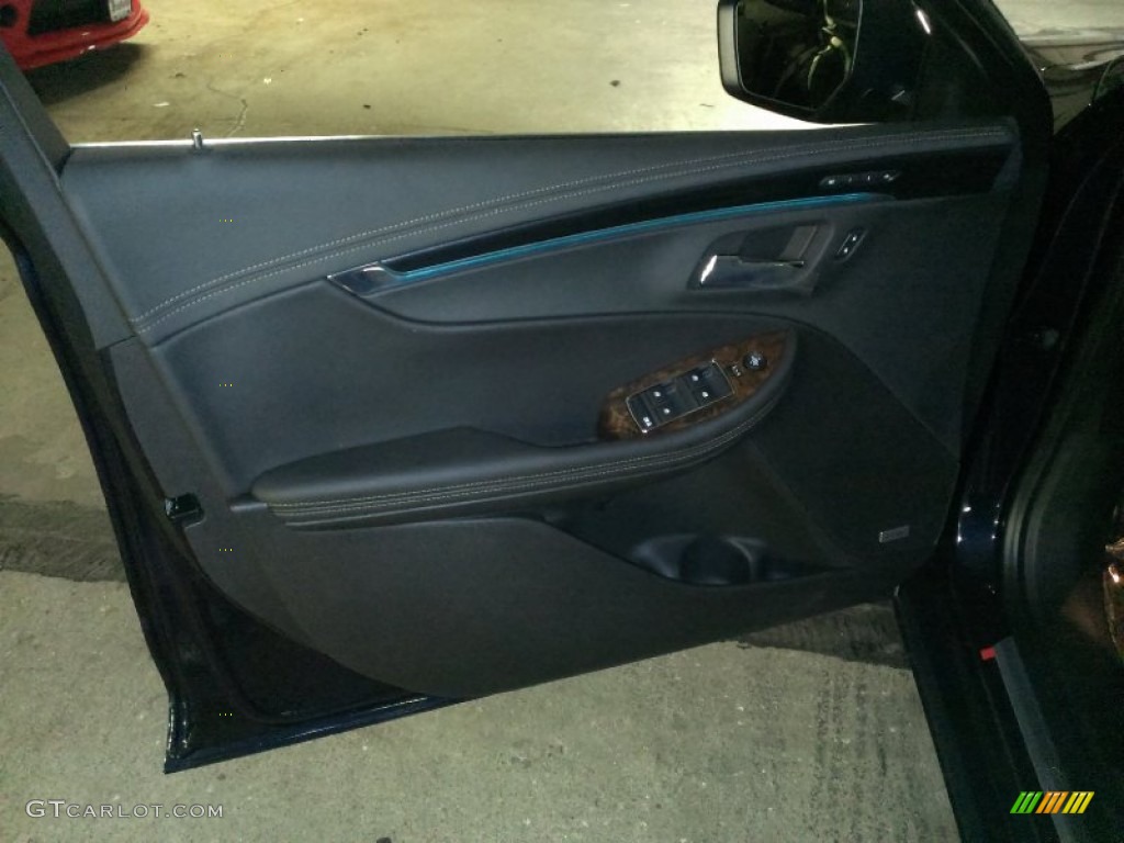 2015 Impala LTZ - Blue Velvet Metallic / Jet Black photo #7