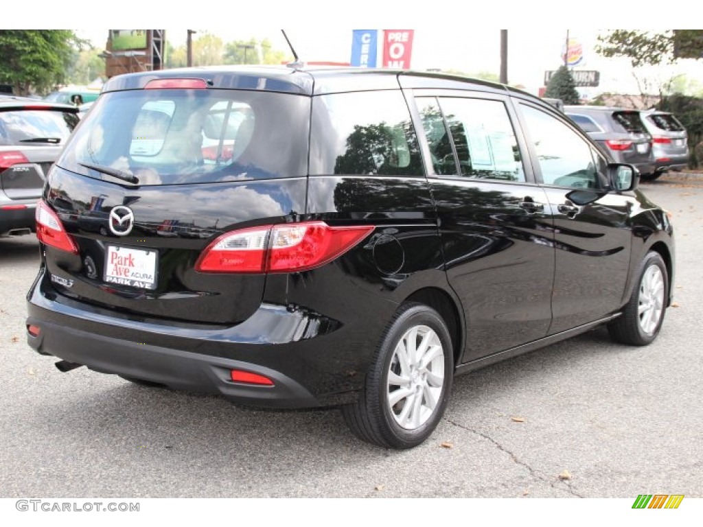 2012 MAZDA5 Sport - Brilliant Black / Black photo #3