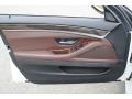 Mocha/Black Door Panel Photo for 2014 BMW 5 Series #97008783