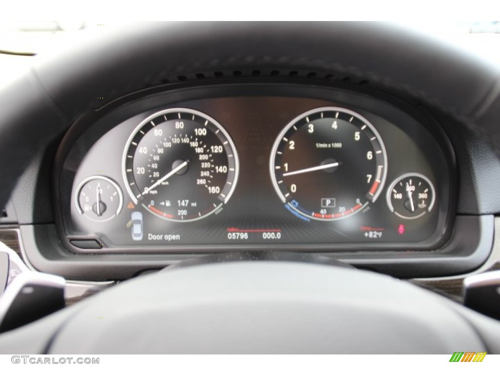 2014 BMW 5 Series 550i xDrive Sedan Gauges Photo #97009065