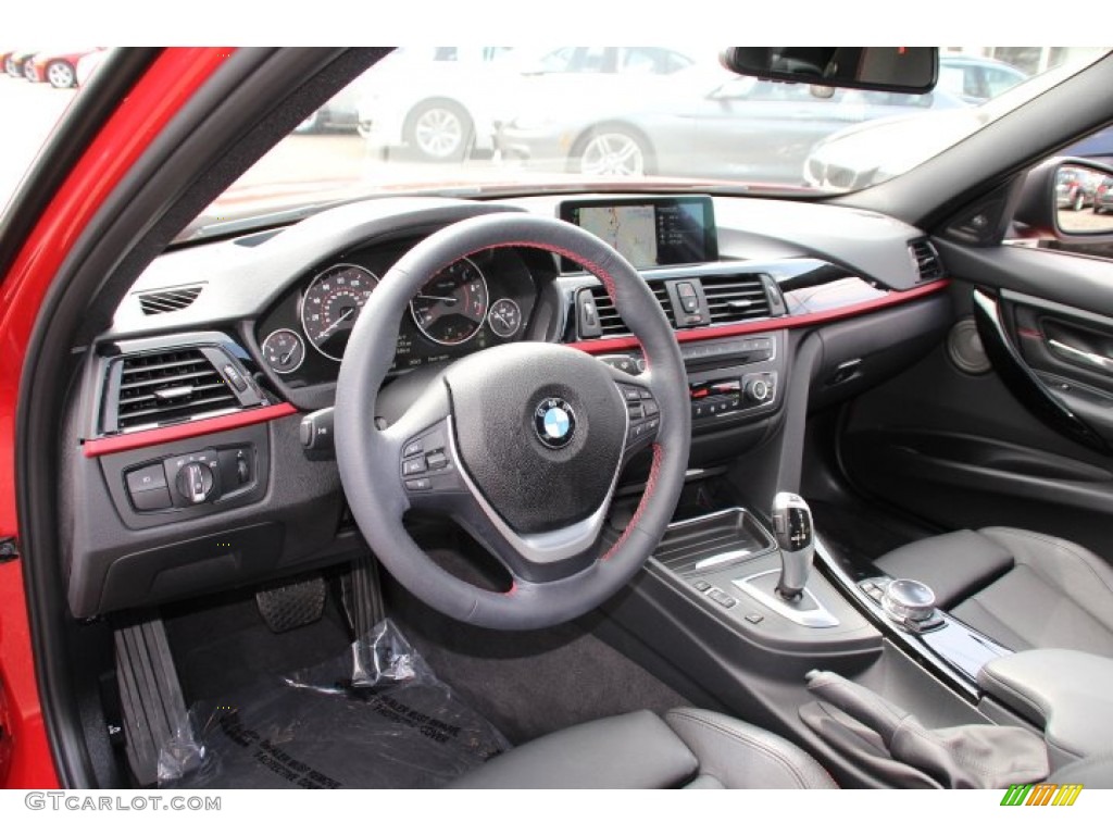 2014 3 Series 328i xDrive Sedan - Melbourne Red Metallic / Black photo #11