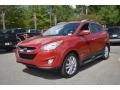 2012 Garnet Red Hyundai Tucson Limited AWD  photo #7