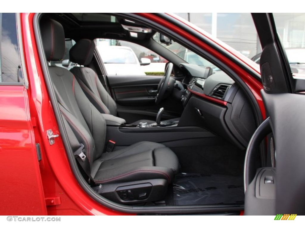 2014 3 Series 328i xDrive Sedan - Melbourne Red Metallic / Black photo #29