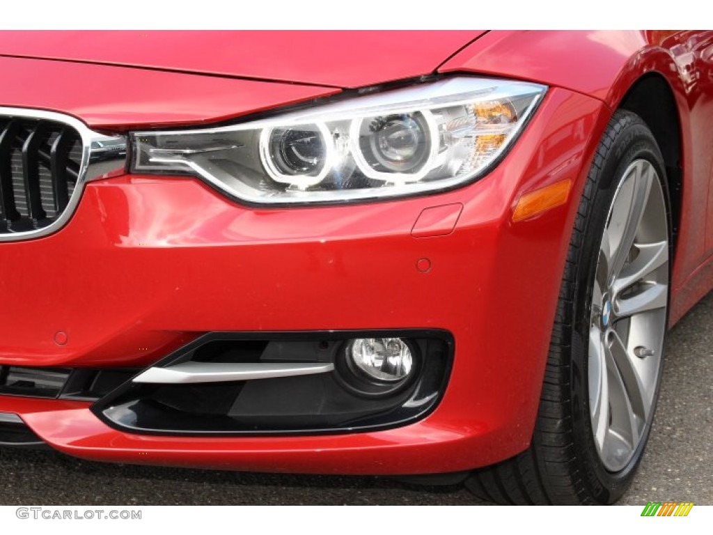 2014 3 Series 328i xDrive Sedan - Melbourne Red Metallic / Black photo #32