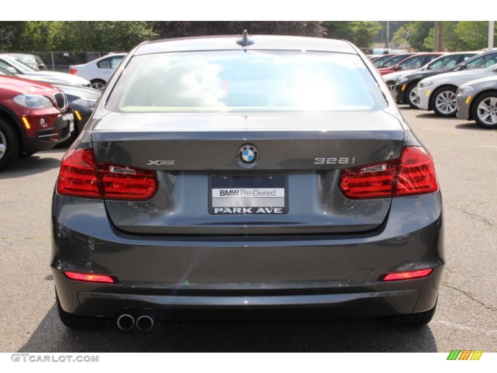 2014 3 Series 328i xDrive Sedan - Mineral Grey Metallic / Venetian Beige photo #4