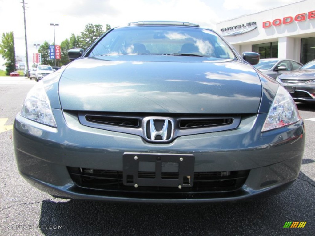 2004 Accord EX V6 Sedan - Deep Green Pearl / Ivory photo #2
