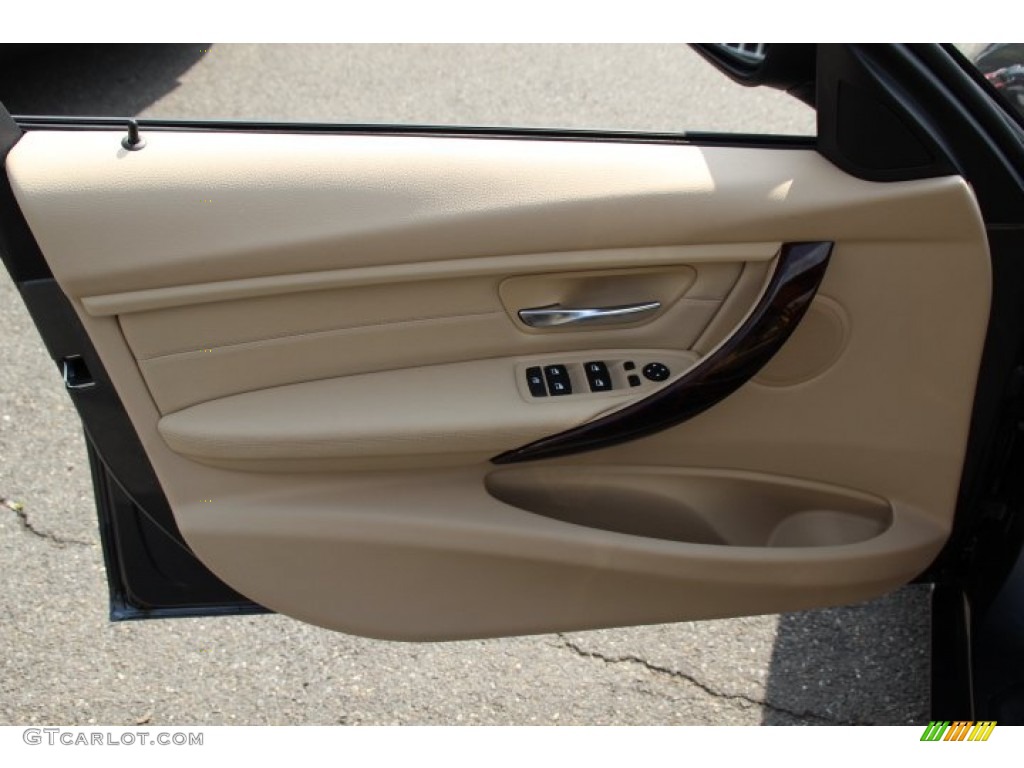 2014 3 Series 328i xDrive Sedan - Mineral Grey Metallic / Venetian Beige photo #9