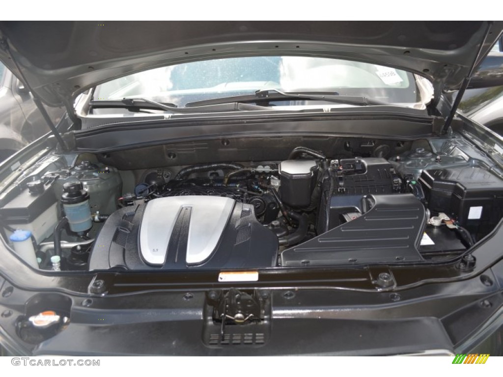 2012 Santa Fe SE V6 - Black Forest Green / Gray photo #16