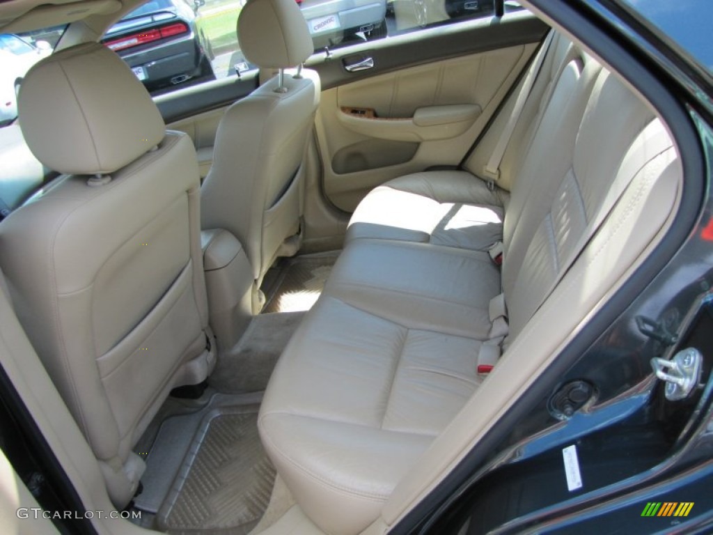 2004 Accord EX V6 Sedan - Deep Green Pearl / Ivory photo #14