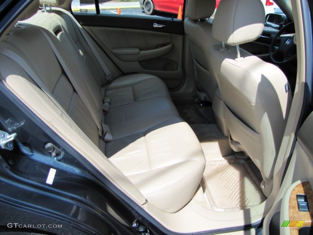 2004 Accord EX V6 Sedan - Deep Green Pearl / Ivory photo #16