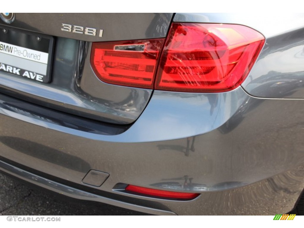2014 3 Series 328i xDrive Sedan - Mineral Grey Metallic / Venetian Beige photo #24