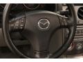 2004 Mazda MAZDA6 Gray Interior Steering Wheel Photo