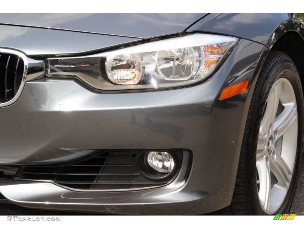 2014 3 Series 328i xDrive Sedan - Mineral Grey Metallic / Venetian Beige photo #32