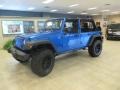 Hydro Blue Pearl - Wrangler Unlimited Sport 4x4 Photo No. 2