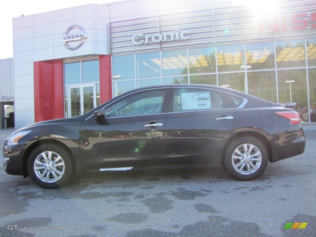 2015 Altima 2.5 S - Storm Blue / Beige photo #2