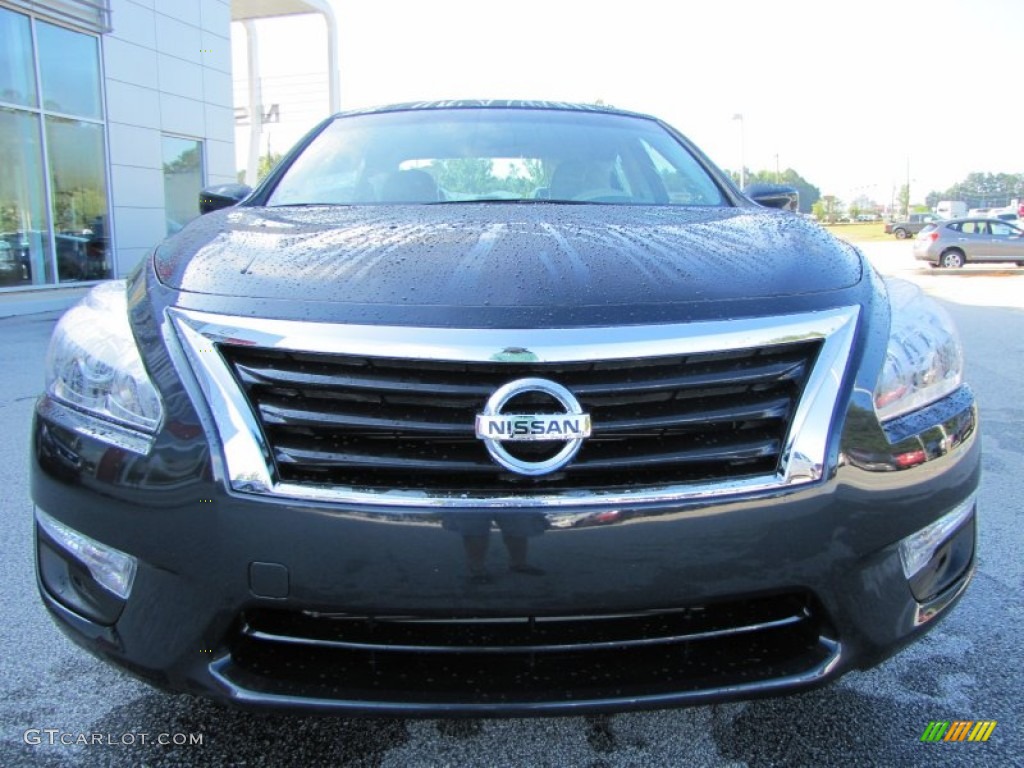 2015 Altima 2.5 S - Storm Blue / Beige photo #8