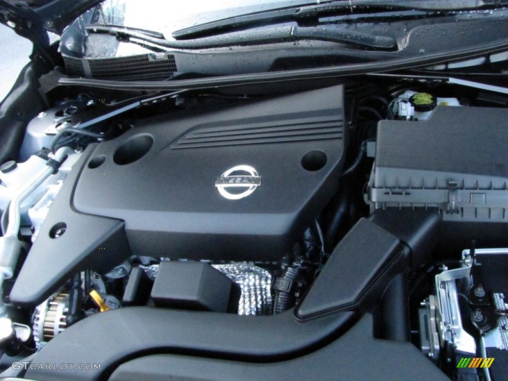 2015 Altima 2.5 S - Storm Blue / Beige photo #13