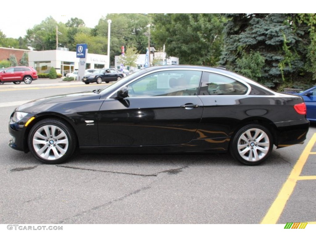 2011 3 Series 328i xDrive Coupe - Black Sapphire Metallic / Saddle Brown Dakota Leather photo #5