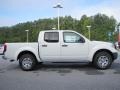 Glacier White 2015 Nissan Frontier S Crew Cab Exterior