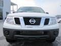 2015 Glacier White Nissan Frontier S Crew Cab  photo #8