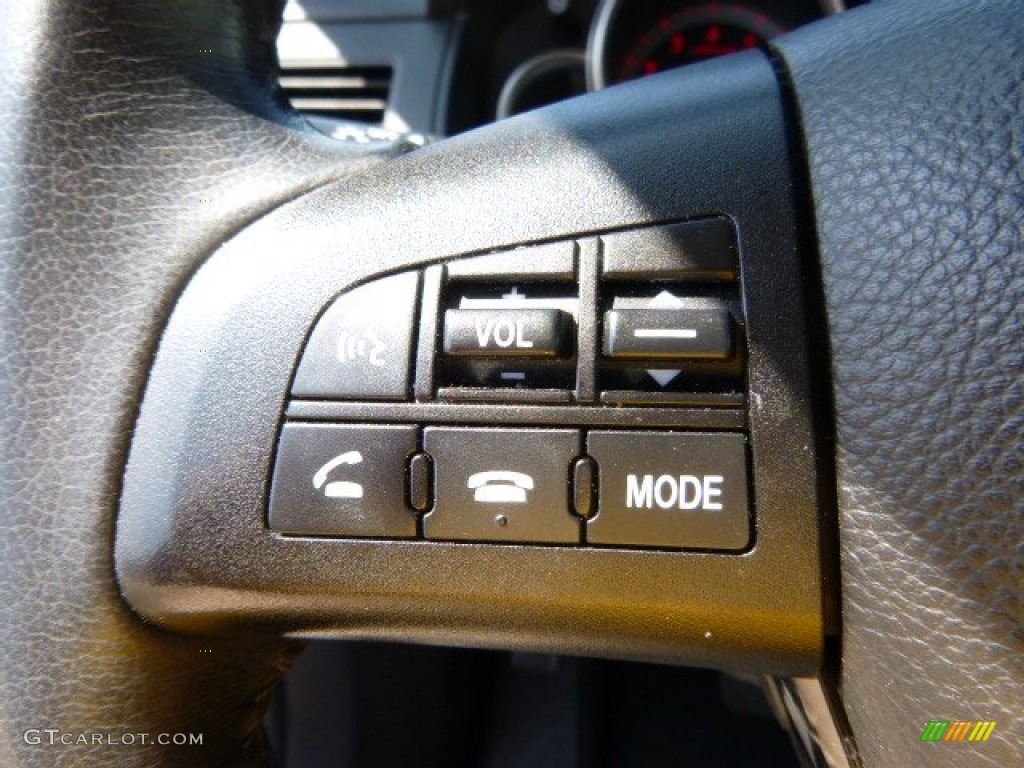 2012 CX-9 Touring AWD - Stormy Blue Mica / Black photo #21