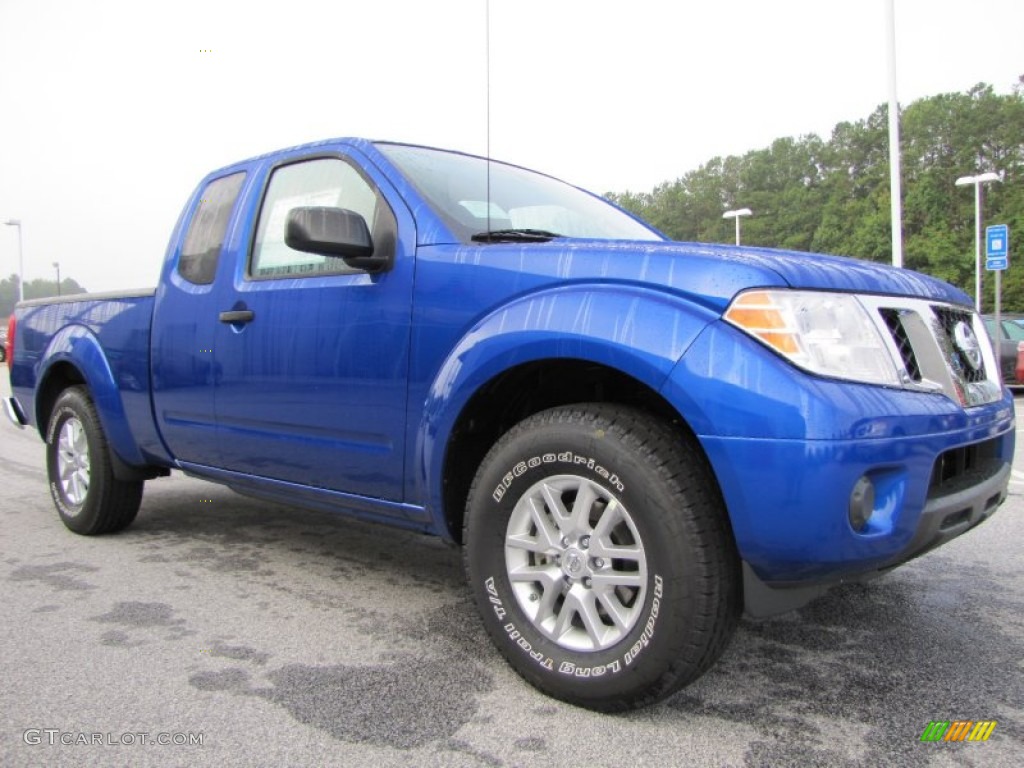 Metallic Blue 2015 Nissan Frontier SV King Cab Exterior Photo #97014585