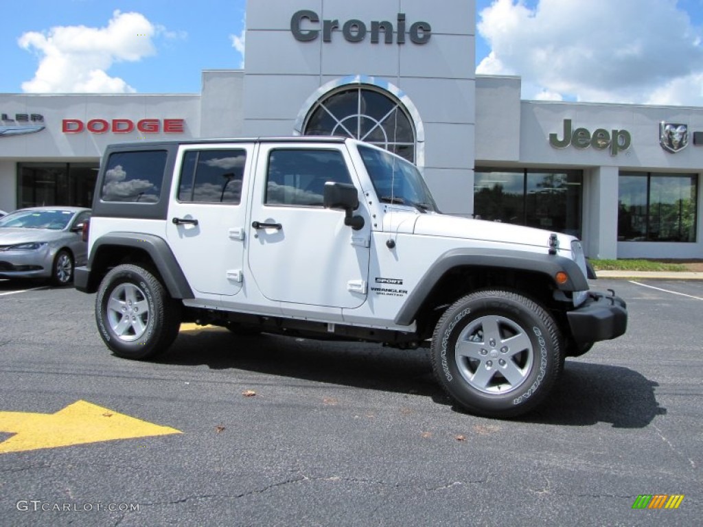 2015 Jeep Wrangler Unlimited Yellow