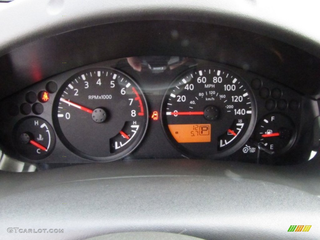 2015 Nissan Frontier SV King Cab Gauges Photo #97014759