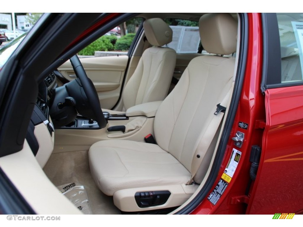 2014 3 Series 320i xDrive Sedan - Melbourne Red Metallic / Venetian Beige photo #12