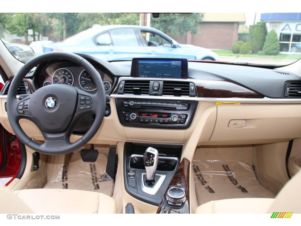 2014 3 Series 320i xDrive Sedan - Melbourne Red Metallic / Venetian Beige photo #15