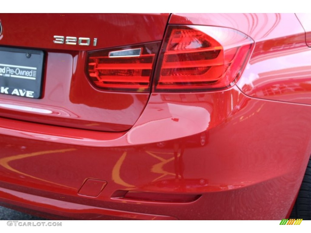 2014 3 Series 320i xDrive Sedan - Melbourne Red Metallic / Venetian Beige photo #23