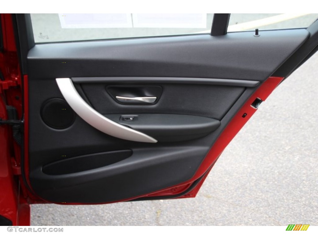 2014 3 Series 320i xDrive Sedan - Melbourne Red Metallic / Black photo #24