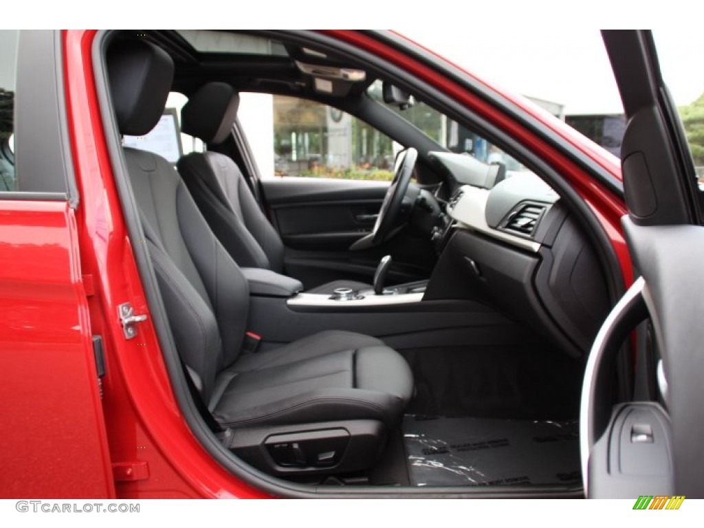 2014 3 Series 320i xDrive Sedan - Melbourne Red Metallic / Black photo #28