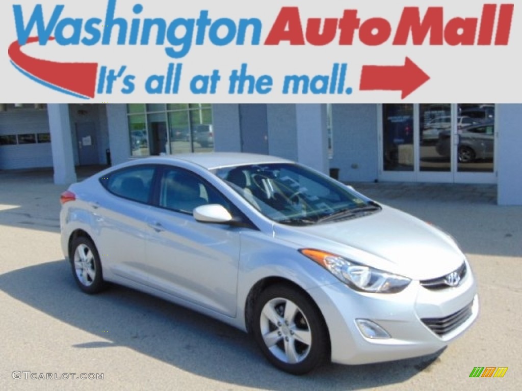 2012 Elantra GLS - Silver / Gray photo #1