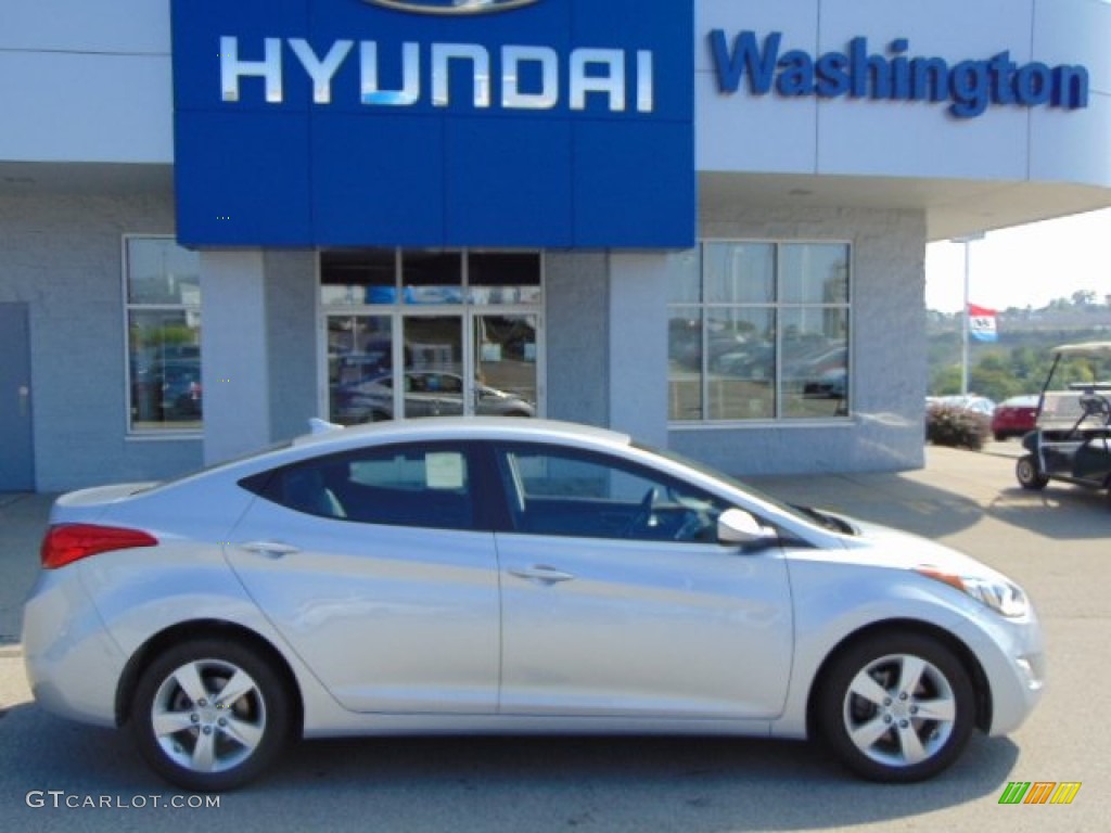 2012 Elantra GLS - Silver / Gray photo #2