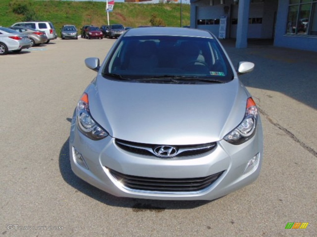 2012 Elantra GLS - Silver / Gray photo #3