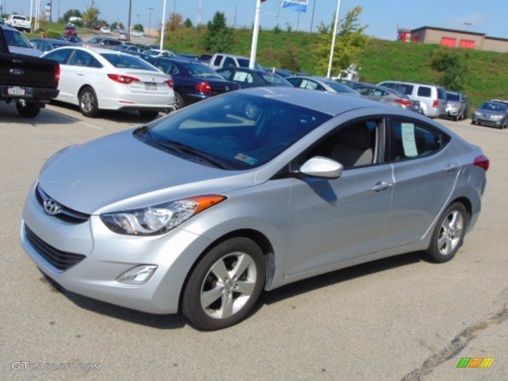 2012 Elantra GLS - Silver / Gray photo #4