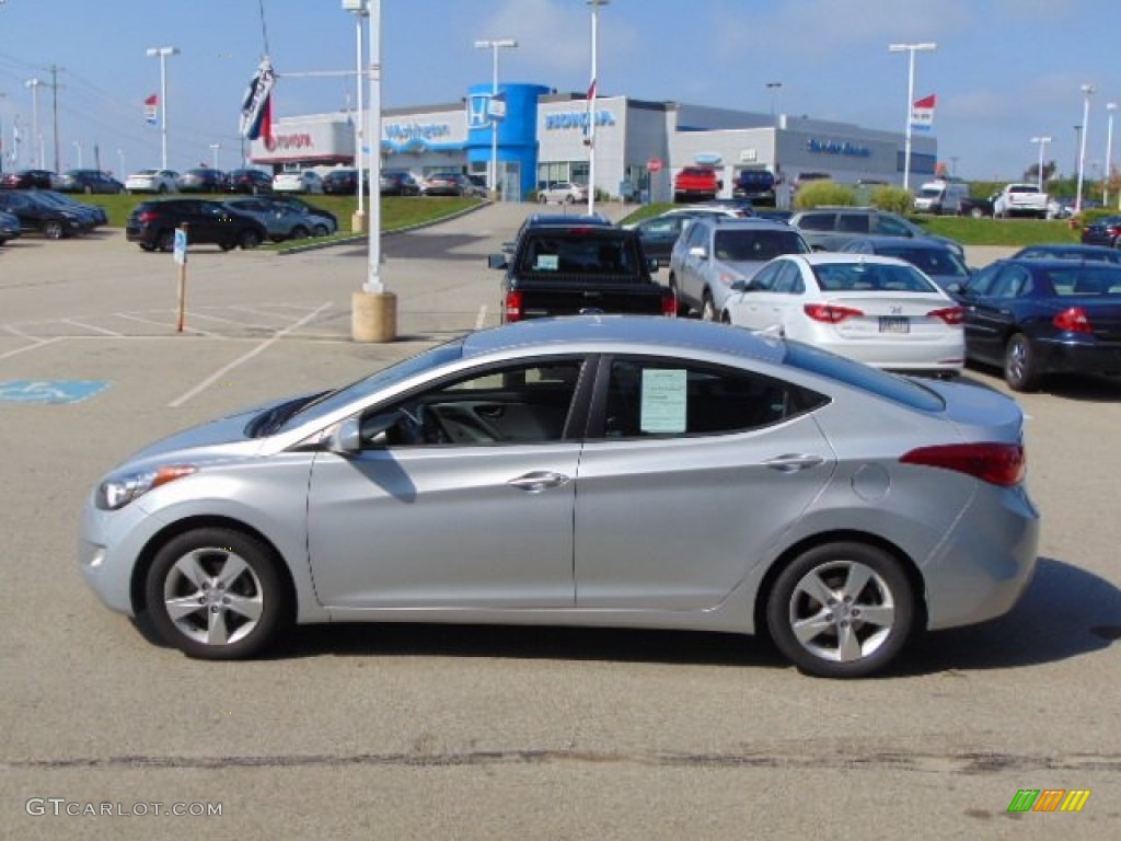 2012 Elantra GLS - Silver / Gray photo #5