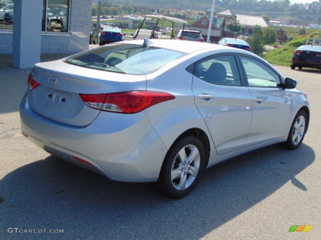 2012 Elantra GLS - Silver / Gray photo #7