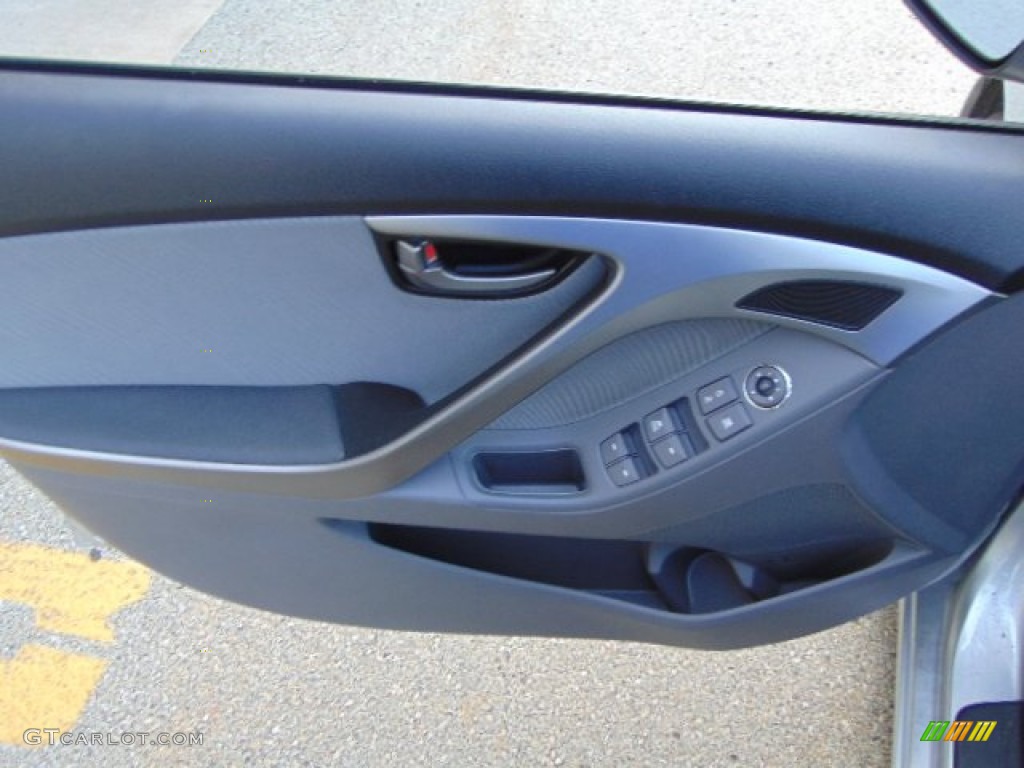 2012 Elantra GLS - Silver / Gray photo #8