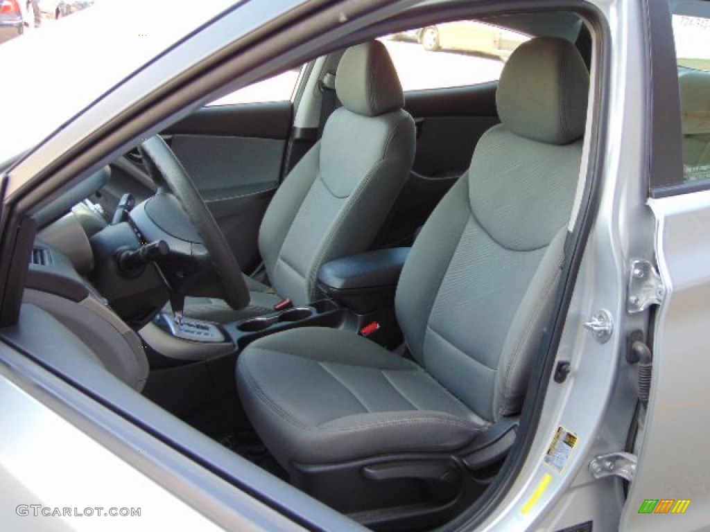 2012 Elantra GLS - Silver / Gray photo #9